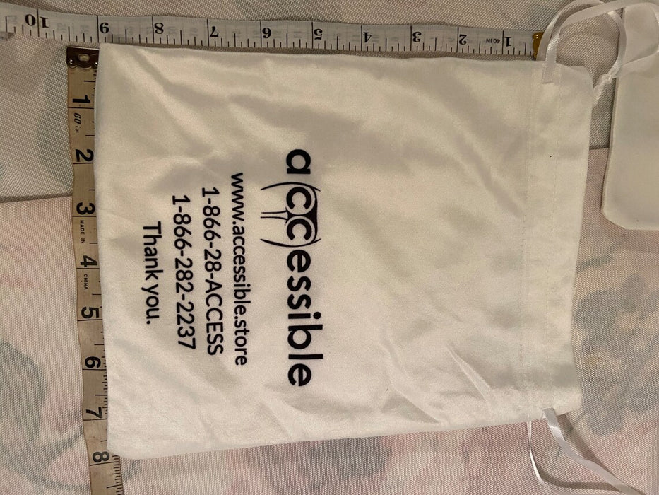 Soft Cotton Reusable Drawstring Tote Bag